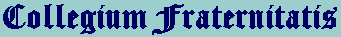 Collegium Fraternitatis